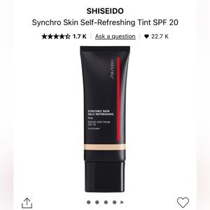 Shiseido Synchro skin self refreshing tint spf 20